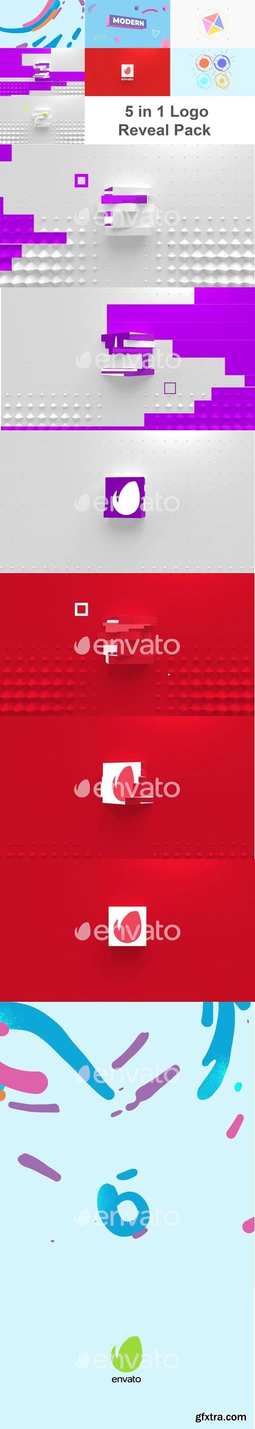 Videohive - Logo Reveal Pack - 28637113
