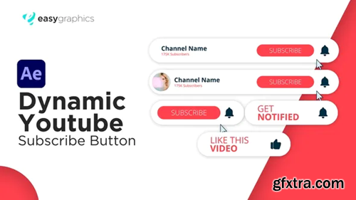 Videohive Dynamic Youtube Subscribe Button 30526087