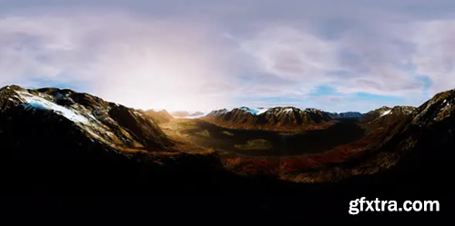 Videohive VR 360 Panorama of Arctic Spring in Spitsbergen 30492301