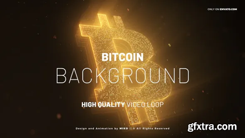Videohive Bitcoin Background 30503760
