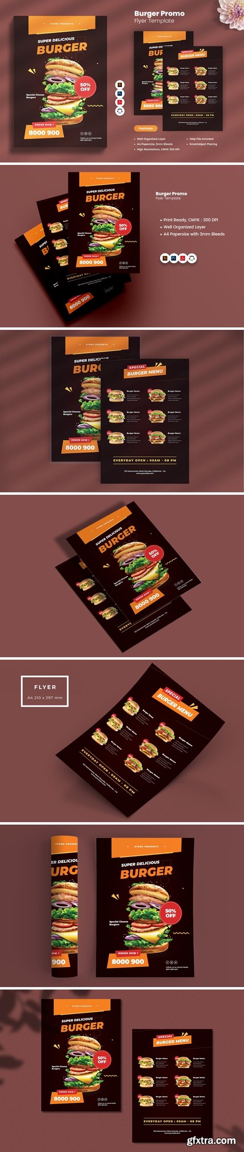 Burger Sale Flyer