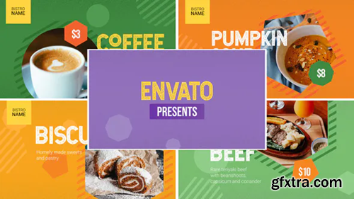 Videohive Food Menu || After Effects 30592746