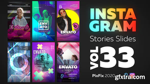 Videohive Instagram Stories Slides Vol. 33 30513162