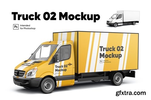Truck 02 Mockup