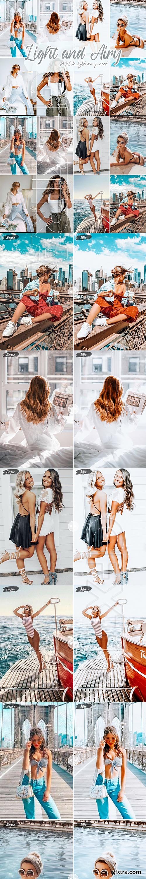 CreativeMarket - Light and Airy Lightroom Presets 5804096