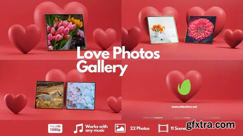Videohive Love Photos Gallery 30469443