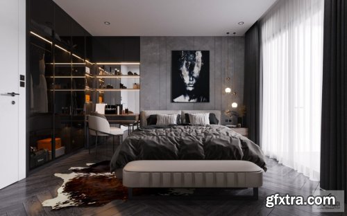 Modern Style Bedroom 625