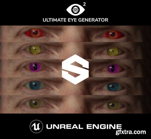 Ultimate Eye Generator 2 (.sbsar + UE4)