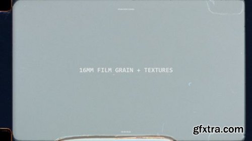 16mm Film Grain Footages with Textures