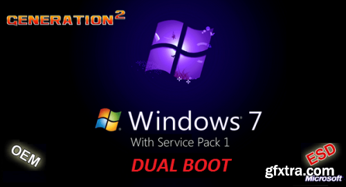 Windows 7 SP1 Dual-Boot 31in1 OEM ESD en-US February 2021
