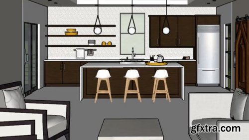Lynda - SketchUp Pro: Interior Design Detailing
