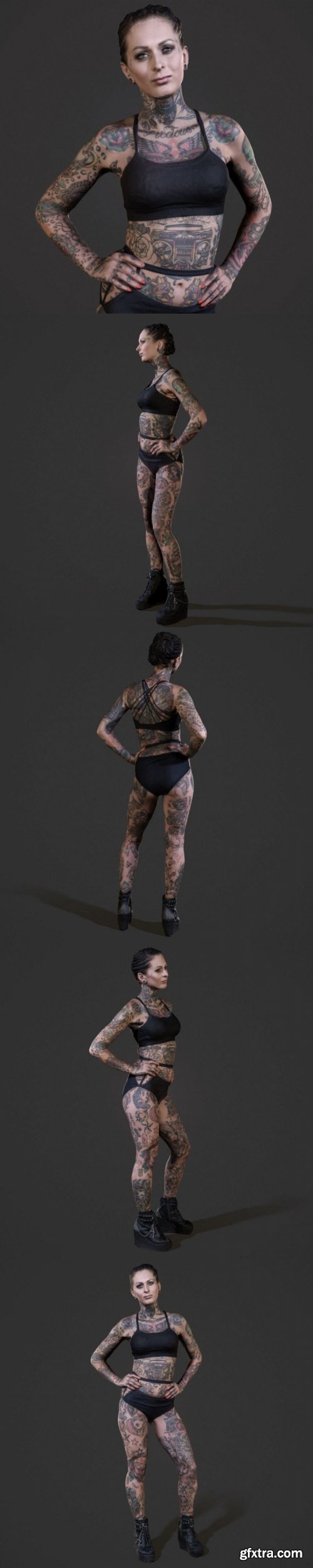 Lana – Tattoo model