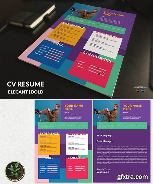 CV Resume Clean And Creative