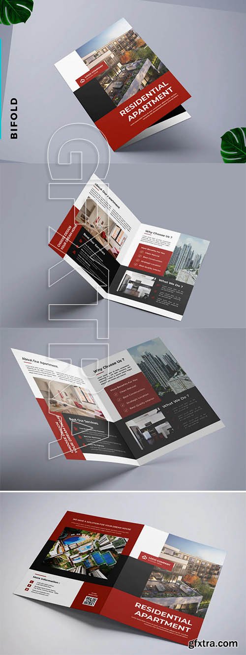 Bifold Brochure Residential Apartment