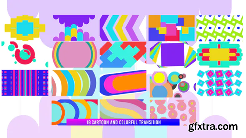 Videohive Colorful Transition Pack 28485748
