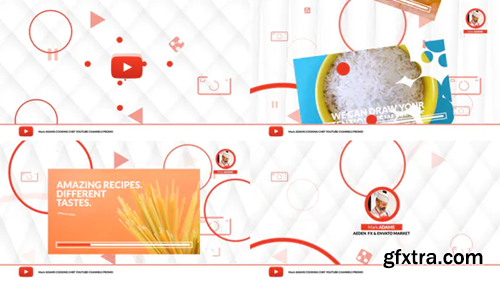 Videohive Youtube Food Intro 28500389