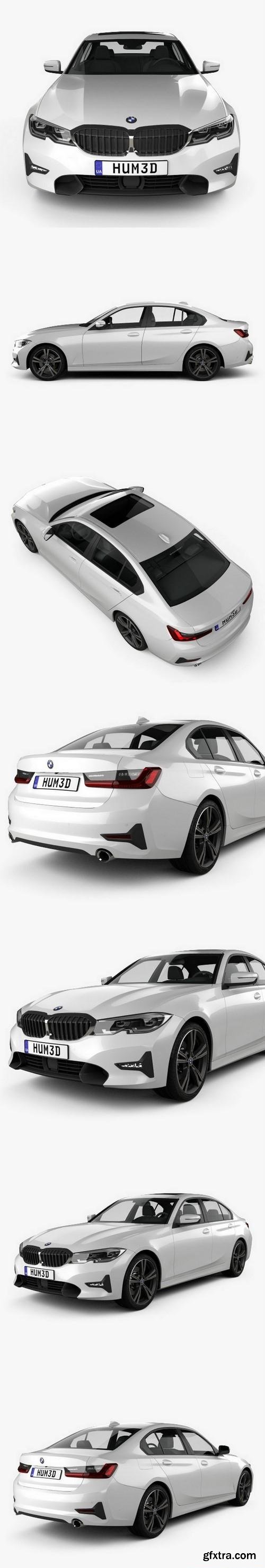 BMW 3 Series (G20) Sport Line sedan 2019 3D model