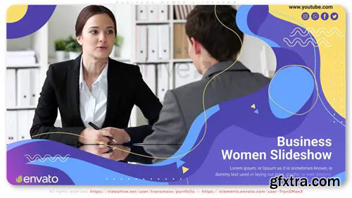 Videohive Business Women Slideshow 30861070