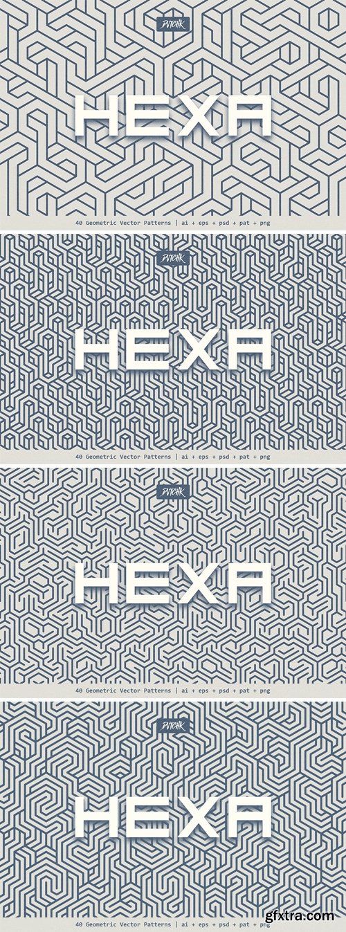 Hexa | Geometric Vector Patterns