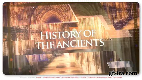 Videohive Ancient History Slideshow 30983814