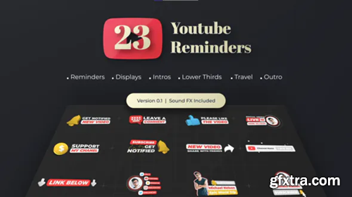 Videohive Youtube Subscribe Reminder 30861369