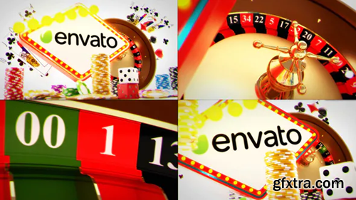 Videohive Casino Games Logo Reveal 30970801