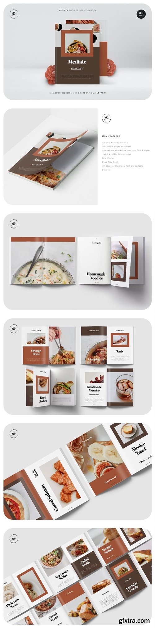 Mediate Food Recipe Cookbook