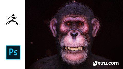 Creating a Realistic Chimpanzee in Zbrush 2020