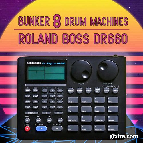 Bunker 8 Digital Labs Bunker 8 Drum Machines Boss DR660