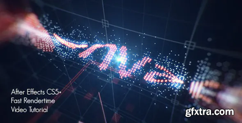 Videohive Glowing Tech Particles Logo 20592031