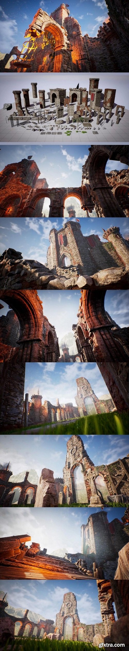 Unreal Engine – Fantasy Medieval Castle Kit