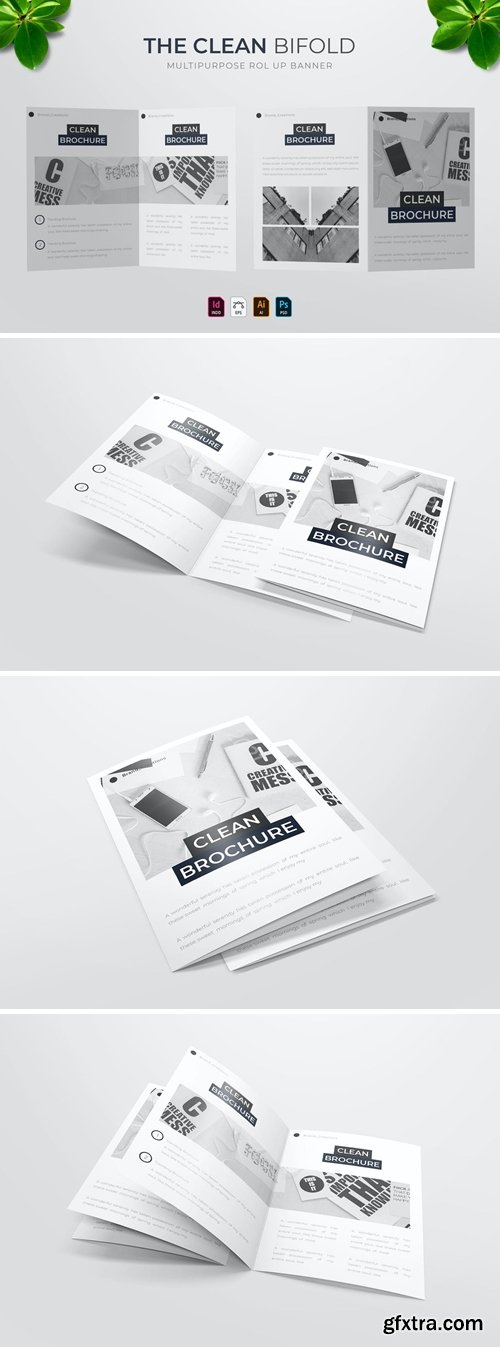 Clean | Bifold Brochure