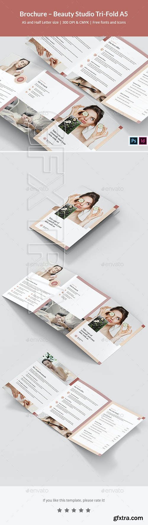 GraphicRiver - Brochure – Beauty Studio Tri-Fold A5 30890660