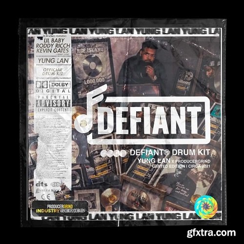 Producergrind Yung Lan \'DEFIANT\' Drums and Melodies