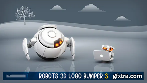 Videohive Robots 3D Logo Bumper III 29745554