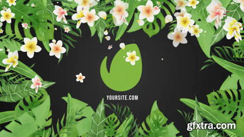 Videohive Tropical Vibes Logo Reveal 31125146