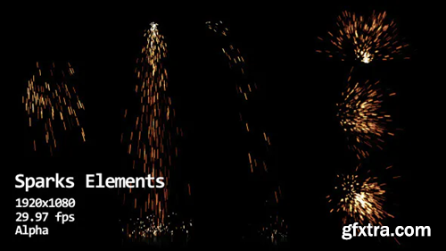 Videohive Sparks Elements 3020224