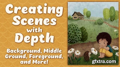 Creating Scenes with Depth in Procreate: Learn About Background, Middle Ground, Foreground, and More