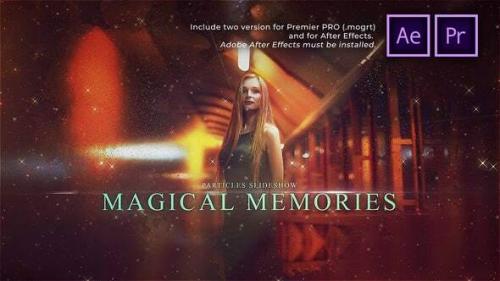 Videohive - Particles Slideshow Magical Memories - 31161851