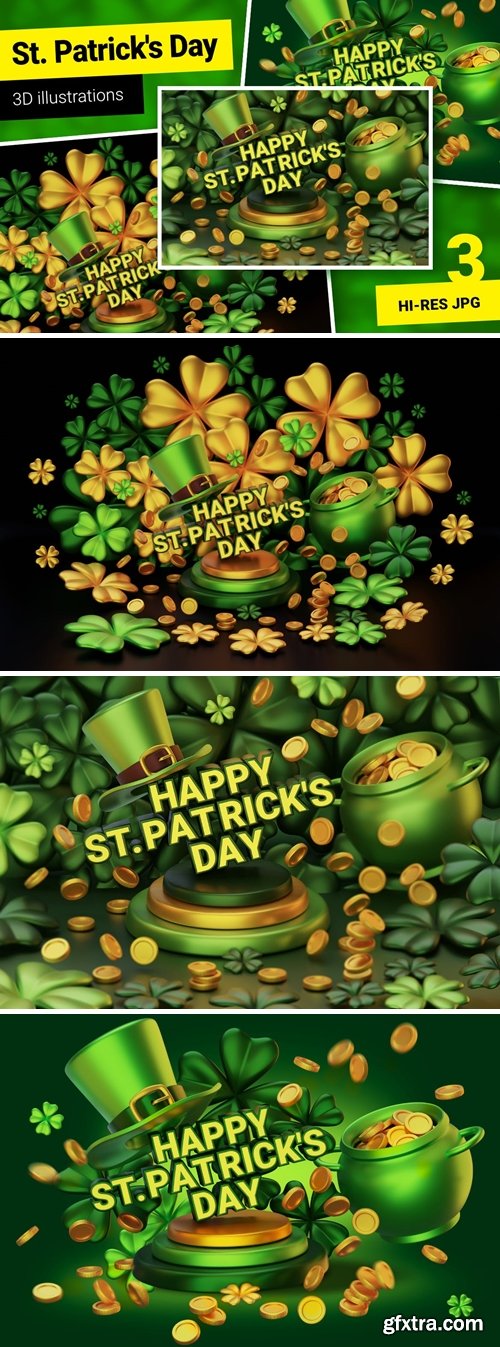 St. Patrick\'s Day | 3d illustrations