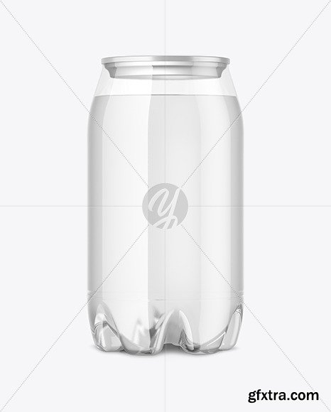 Clear PET Water Can Mockup 77046