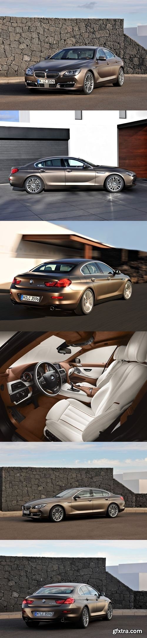BMW 6 Series Gran Coupe 2012 3D Model