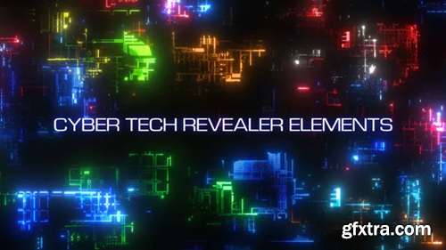 Videohive Cyber Tech Revealer Elements Pack 31063944