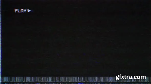 Videohive VHS tape cassette VCR Play Overlay 31253815