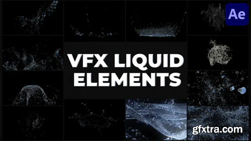Videohive VFX Liquid Pack | After Effects 31300397