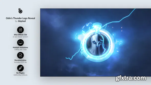 Videohive Odin\'s Thunder Logo Reveal 25024629