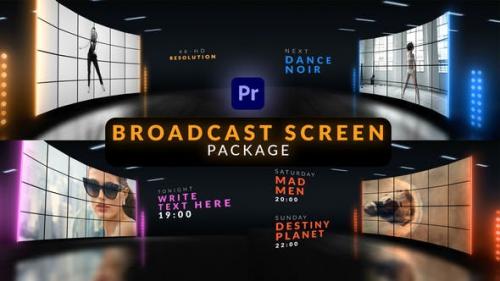 Videohive - Broadcast Screen Package for Premiere Pro - 31219747