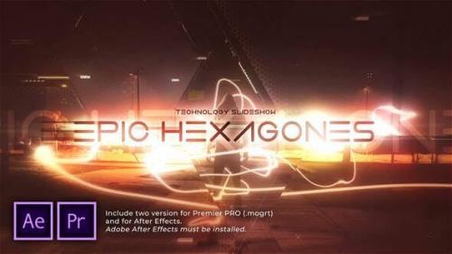 Videohive - Epic Hexagones Technology Slideshow - 31275473