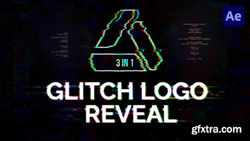 Videohive Glitch Logo Reveal 30775609
