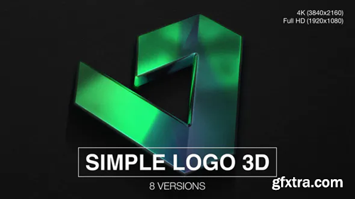 Videohive Simple Logo 3D Reveal (8-Pack) 28671439